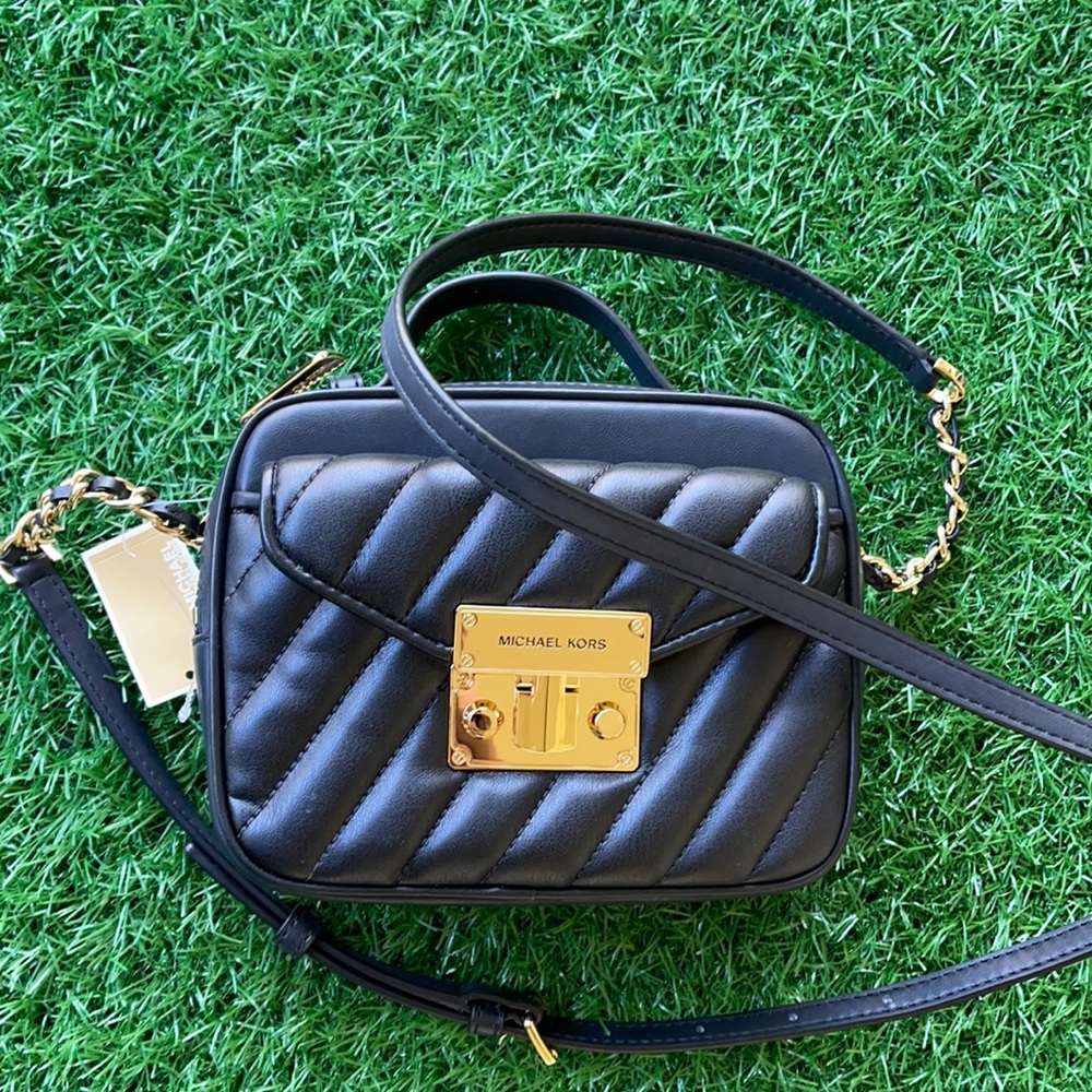 Michael Kors Small Rose Top Handle Leather Satchel